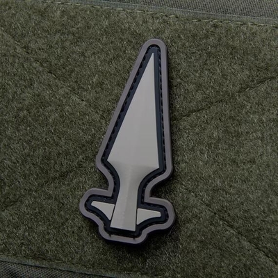 Spearhead Custom PVC Patches ขวัญกำลังใจ PVC Rubber Iron On Patches