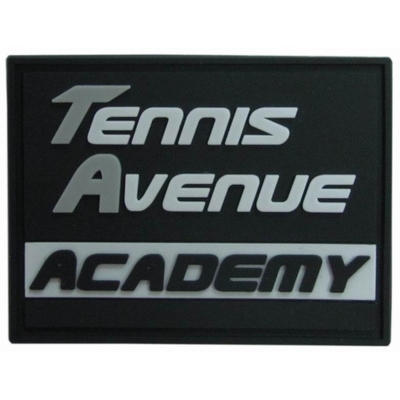 เหล็กปักแบบกำหนดเองบนแพทช์ป้าย Tennis Avenue Academy