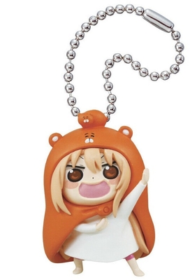 Himouto Umaru-Chan Mascot PVC พวงกุญแจ SD Figure ~ Doma # หน้ามั่นใจ @86039