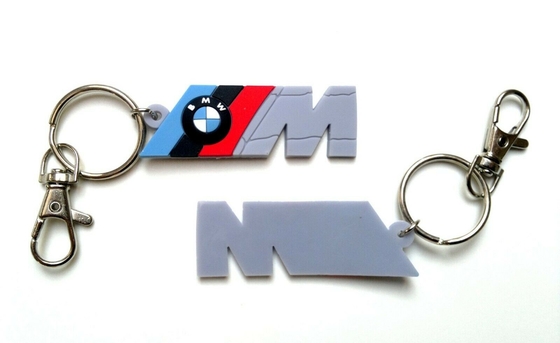 พวงกุญแจ M3 M5 ไฟสัญลักษณ์ PVC พวงกุญแจ BMW โลโก้ M Power