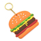 Soft Cute Burger PVC Key Chain 2D 3D โปรโมชั่นของขวัญมินิพวงกุญแจอาหาร