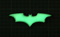 Custom The Dark Night Batman GID PVC Rubber Patches ขวัญกำลังใจคุณภาพสี Pantone