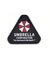 แพทช์ยางแบบกำหนดเองของ Triangular Umbrella Corp เย็บบนแพทช์ PVC ความปลอดภัย