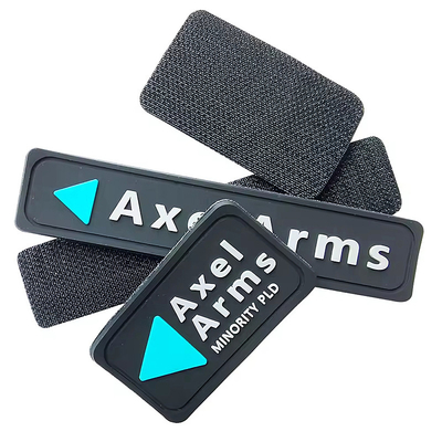 สะอาดต่อสิ่งแวดล้อม กันน้ํา PVC Patch Custom Clothing Logo Moral Patch 4 มิลลิเมตร