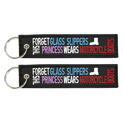 สร้างสร้างสรรค์ ทนทาน Custom Logo Keychain สองด้าน สายพับ สัญลักษณ์ keychain แต่ง