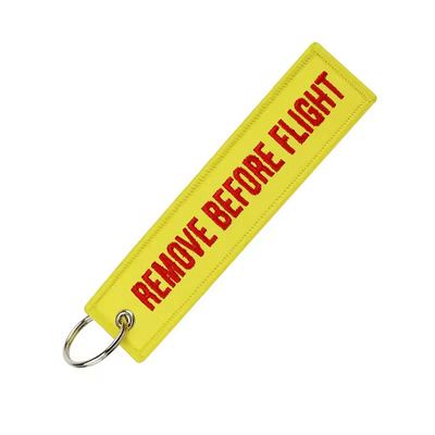 OEM ODM กําจัดก่อนการบิน Keychain การออกแบบโลโก้ที่สามารถปรับแต่งได้