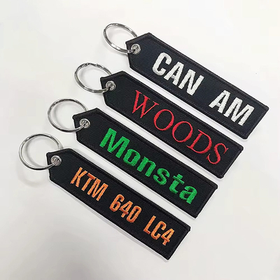 สีแดง สายกุญแจแต่งตามสั่ง พร้อม OEM / ODM ที่ยอมรับ