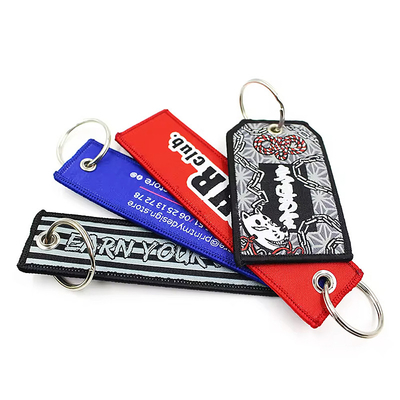 บุคคลบุคคลกระเป๋าว่าง โลโก้ที่กําหนดเอง แต่งผ้า เนื้อผ้า Keyring Key Fob Key tag เครื่องบิน เครื่องบิน Jet tag แต่งเครื่องบิน