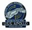 USS Apollo Polyester Background Uniform แพทช์ปัก 10C