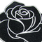 สติ๊กป้องกันการหดตัวบนแพทช์เย็บปักถักร้อย 12C ดอกไม้ PMS Fabric