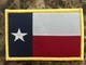 ตะขอเหล็กบนแพทช์สำรอง Texas Lonestar State เต็ม CLR 3x2 &quot;แพทช์ปัก