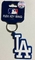 พวงกุญแจยาง PVC ยืดหยุ่นเบสบอล Champs Los Angeles Dodgers MLB