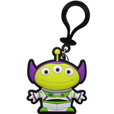 พวงกุญแจยางพีวีซีลายทอยสตอรี่ Alien Remix Buzz Lightyear PVC พวงกุญแจแบบนิ่ม
