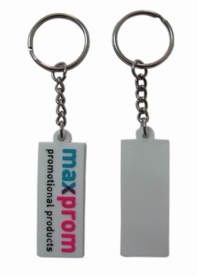 Falt Pantone PVC Key Chain นูนการ์ตูน PMS Pvc ยางพวงกุญแจ